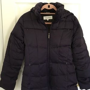 Calvin Klein Hooded Down Jacket